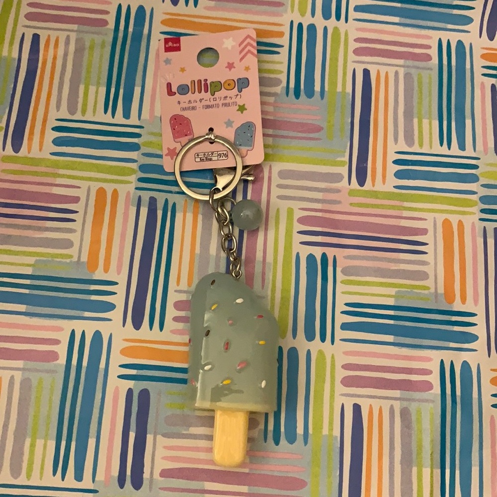 Ice cream keychain